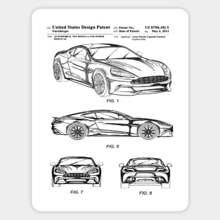 Aston Martin Patent Black Sticker